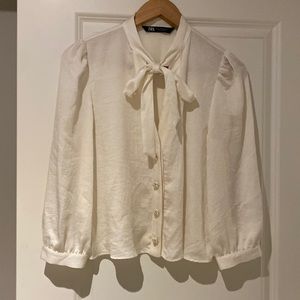 Zara - white long sleeve